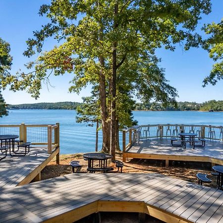Dockside On Lake Hartwell Near Death Valley Clemson Luaran gambar
