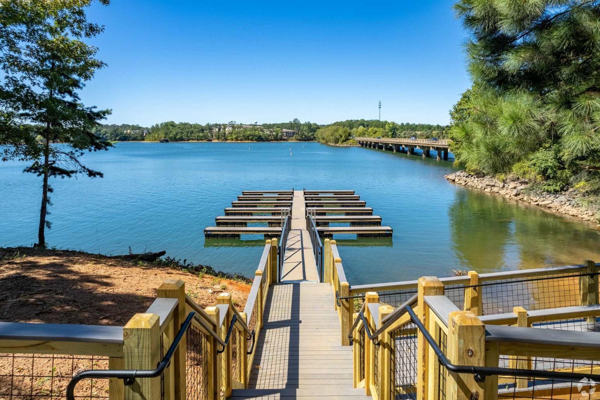 Dockside On Lake Hartwell Near Death Valley Clemson Luaran gambar